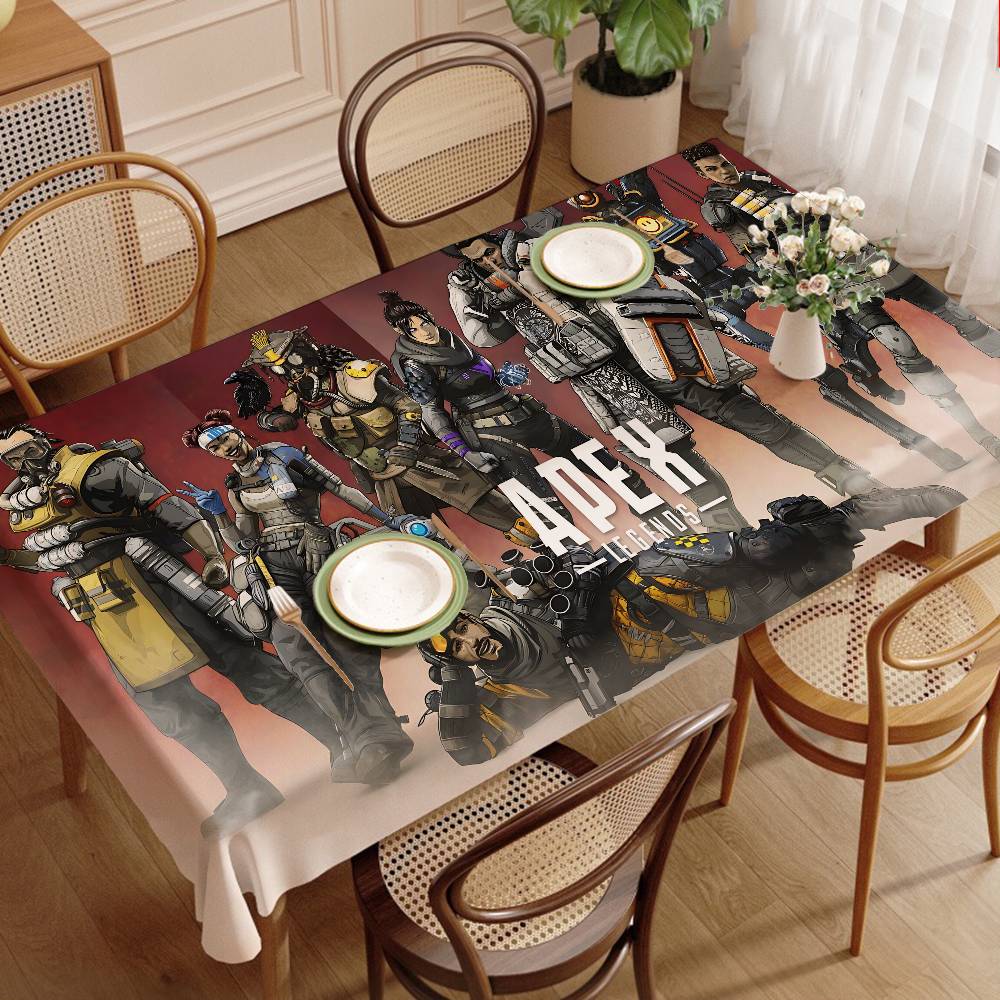 Home Of Textiles - A-Apex legends Game Rechthoekige Tafelkleden Bedrukte