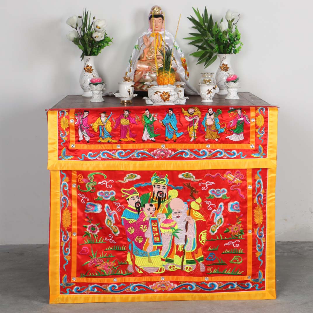 Home Textiles China - Boeddhistische Taoïsme THUIS Tempel Aanbidding Acht