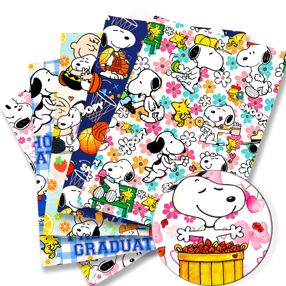 Home Textiles Curtains - TAKARA TOMY Snoopy stof 140x50CM Cartoon