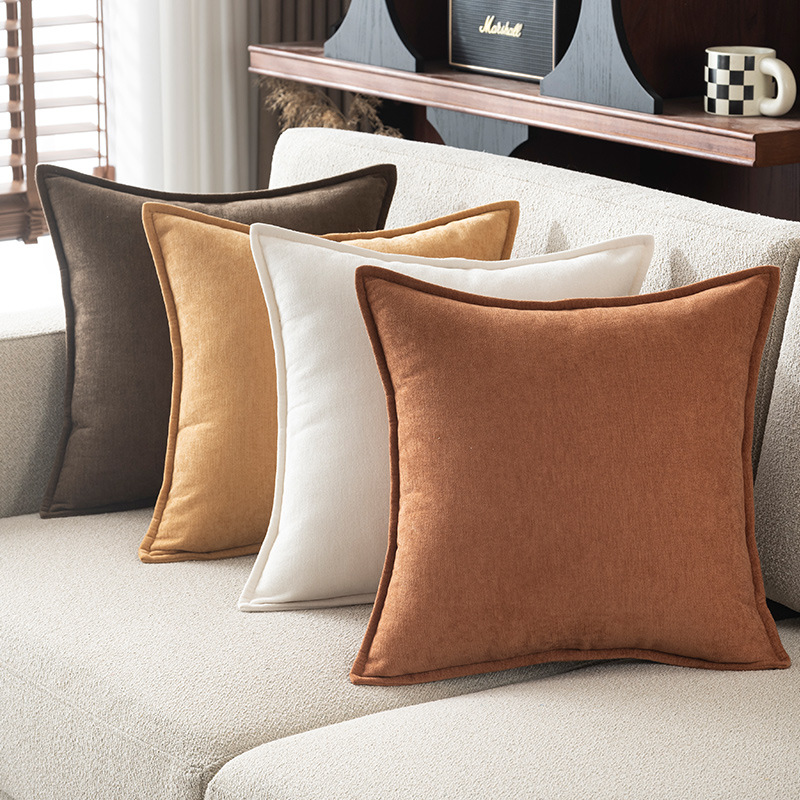 Retro zachte chenille kussenho - Pillow Cover 20X20 recensie en prijs