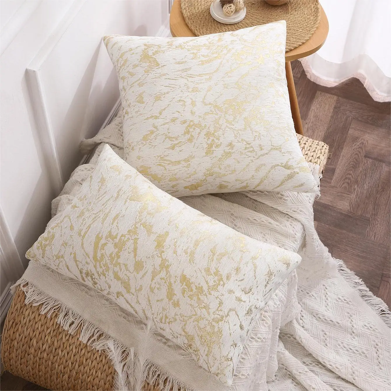 Chenille Kussenhoes Zacht Sier - Pillow Cover 20X20 recensie en prijs