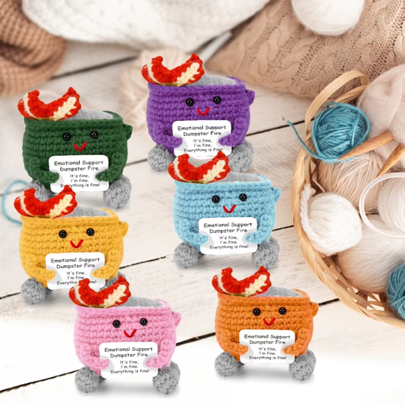 Handgemaakte gehaakte dumpster - Home Textiles Today recensie en prijs
