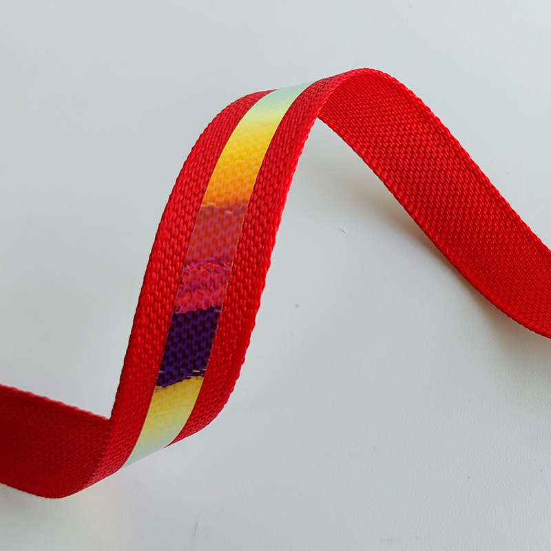 Rode kleur Liman Ribbon Factor - Home Textiles Factory recensie en prijs