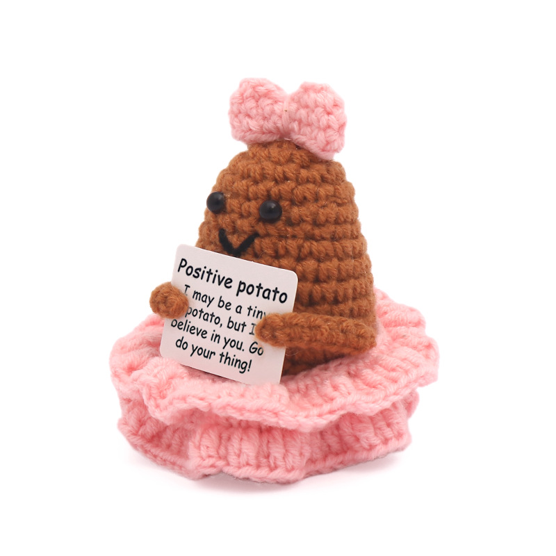 Positieve gehaakte aardappelpr - Home Textiles Today recensie en prijs