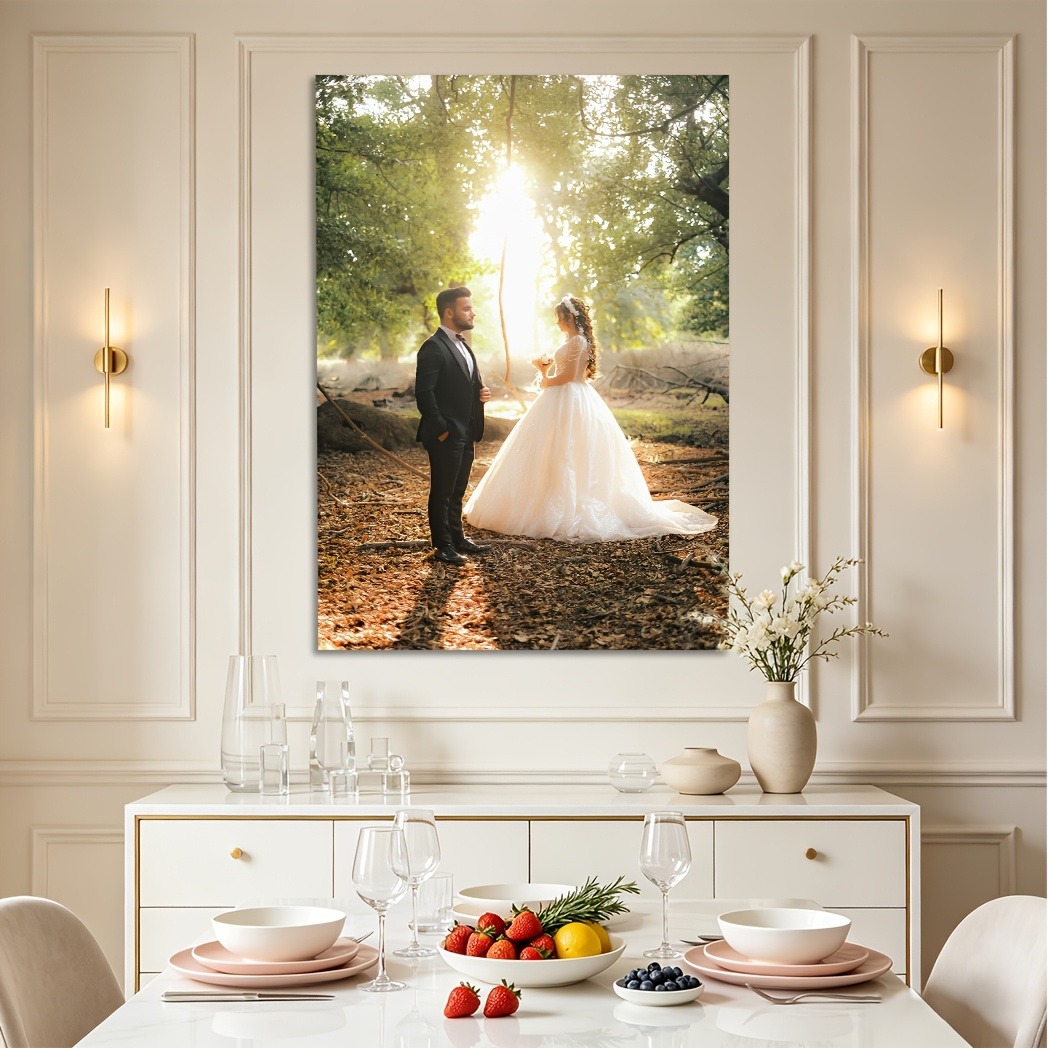 Op maat gemaakte canvas wandku - Home Textiles Today recensie en prijs