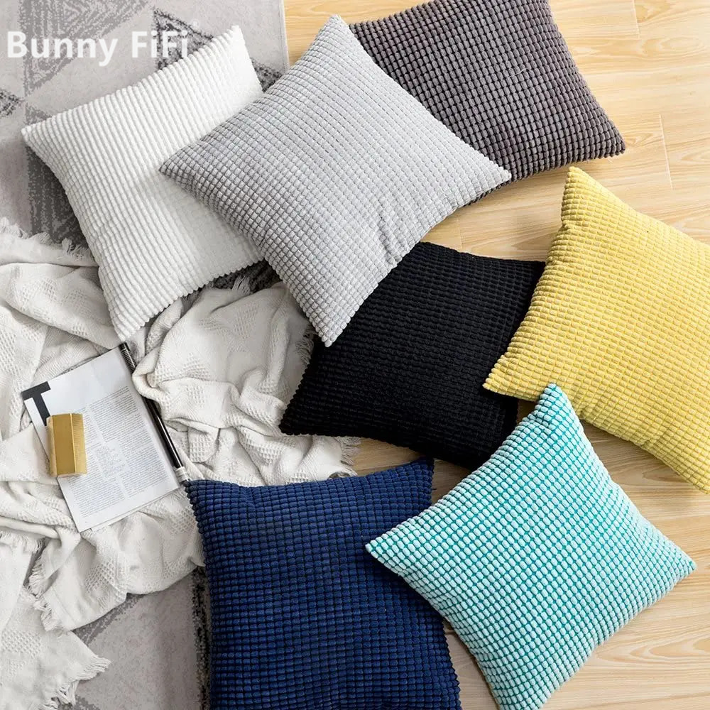 Zachte Corduroy Maïs Graan Hom - Pillow Cover 20X20 recensie en prijs