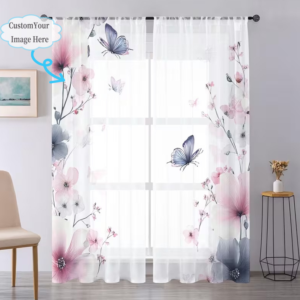 Op maat gemaakte 2D vlakke 2-d - Home Textiles Curtains recensie en prijs