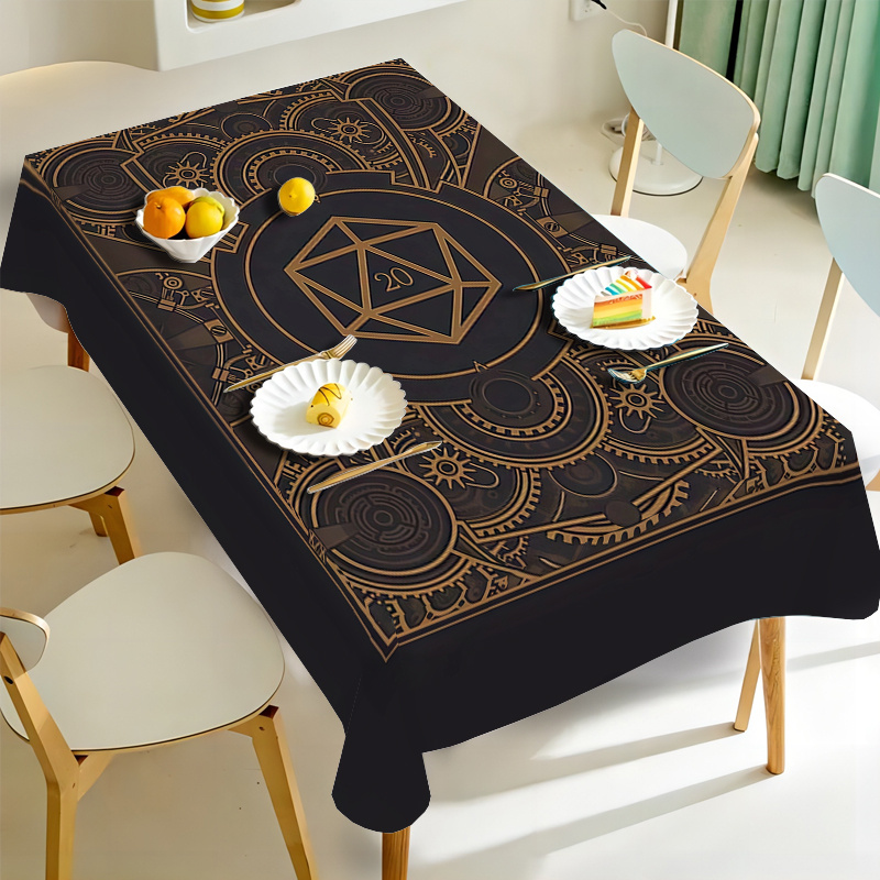 Steampunk zwart gouden tandwie - Home Of Textiles recensie en prijs