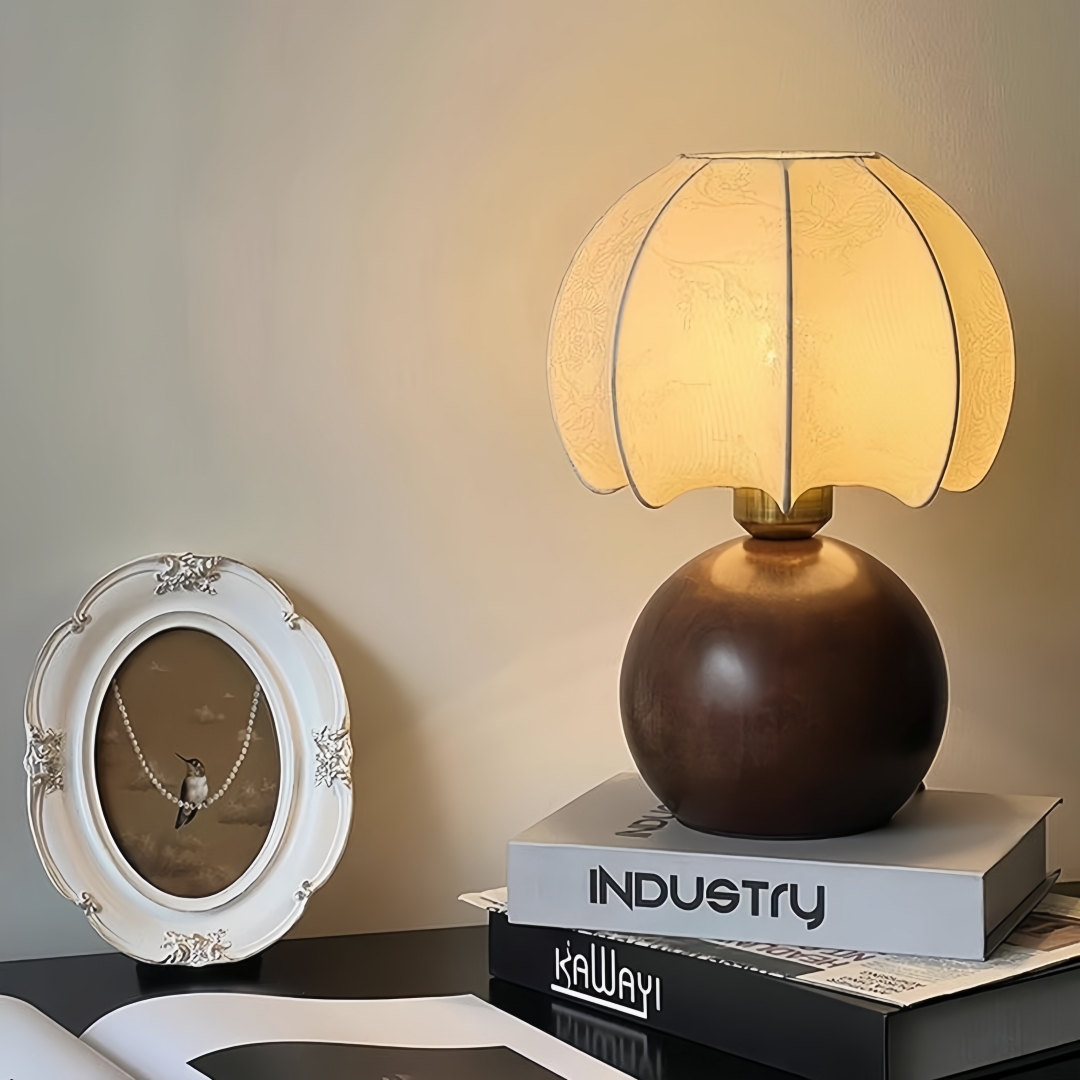 Vintage bloementafellamp, midd - Home Of Textiles recensie en prijs