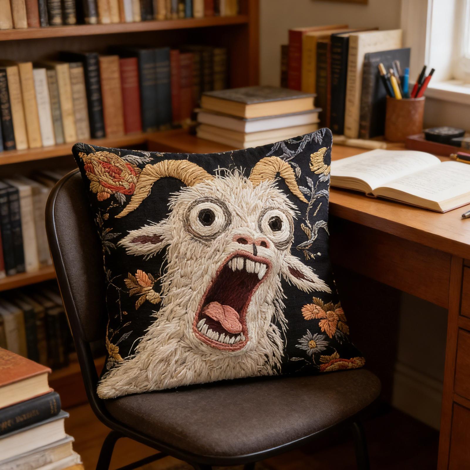 45x45cm Screaming Goat Kussens - Pillow Cover 20X20 recensie en prijs